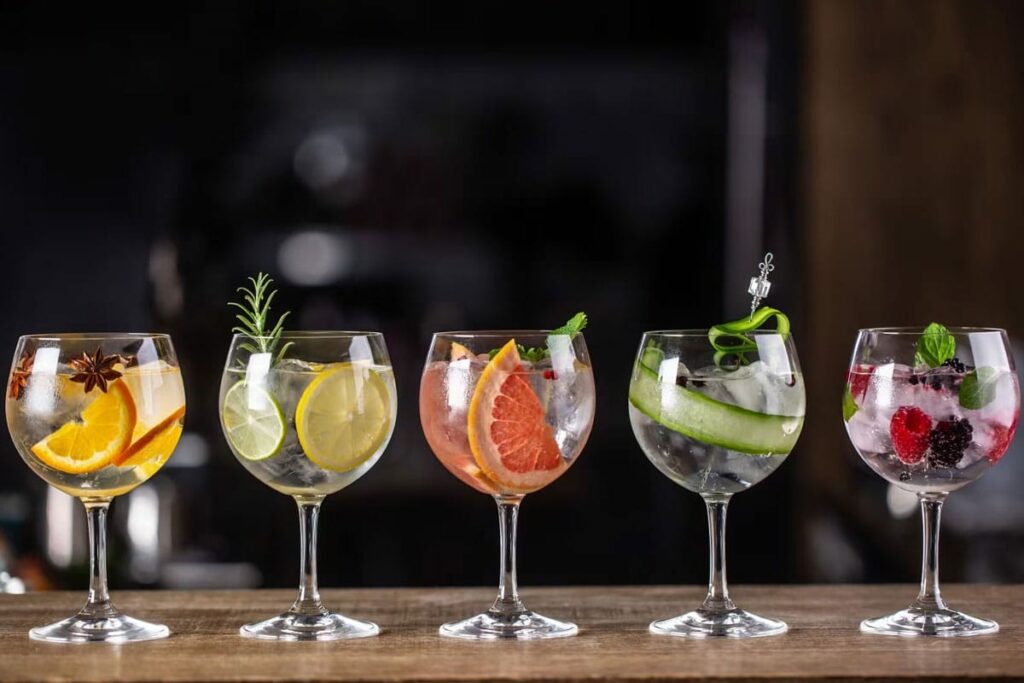 What is happening to gin sales in convenience stores?