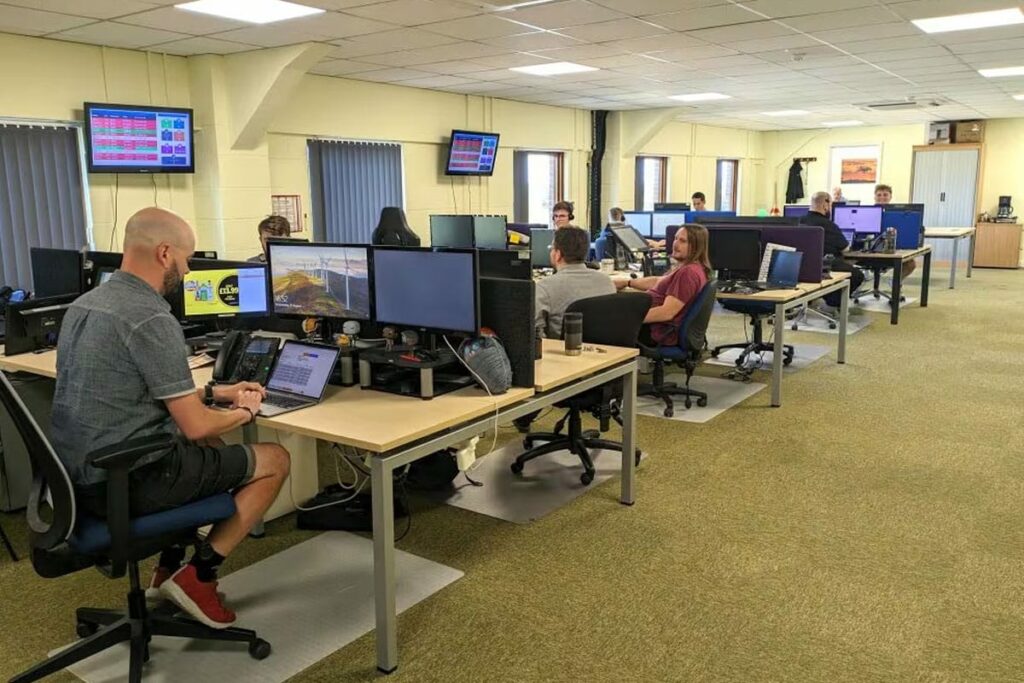 Tech support office