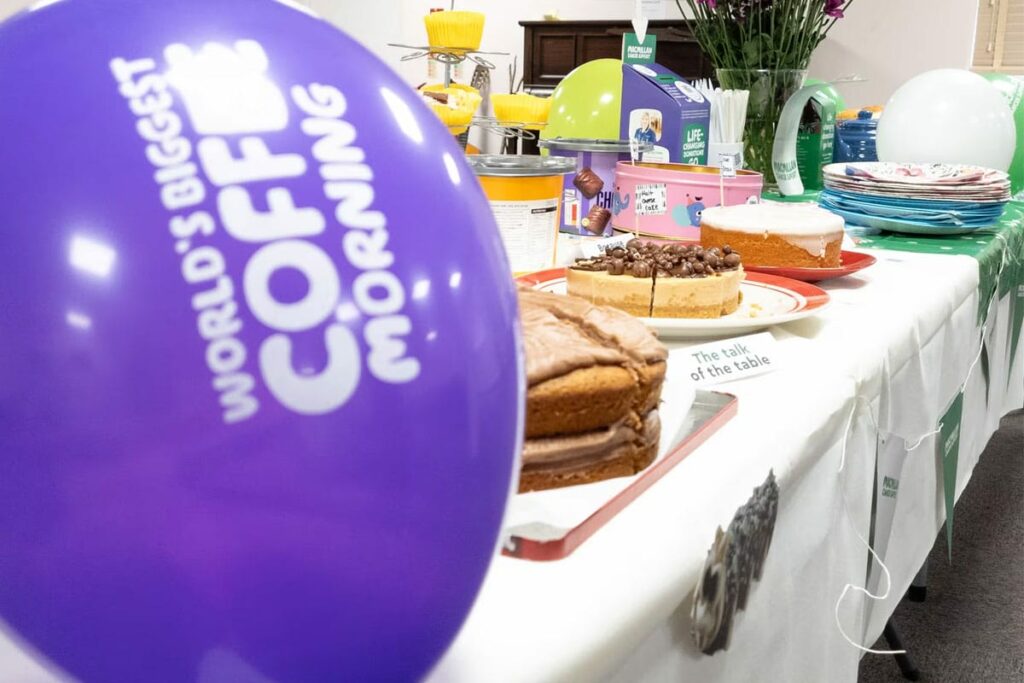 Worlds Biggest Coffee Morning Baking for Macmillan