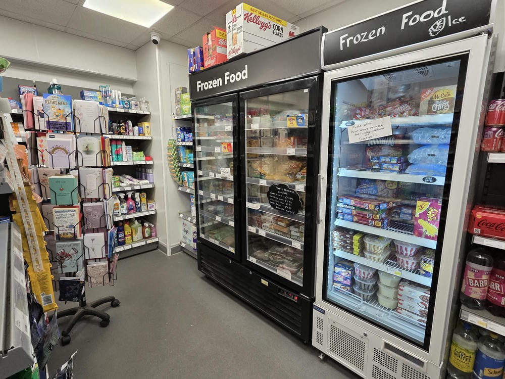 Langtoft Post office-Frozen foods