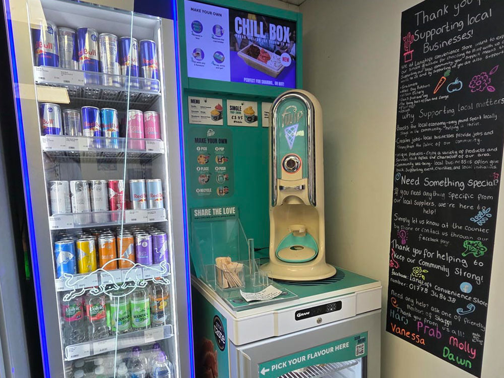 Langtoft Post office-Chill box