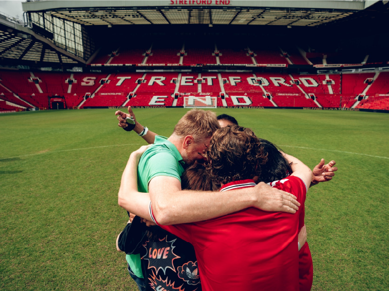 Retail Family Group Huddle Photo
