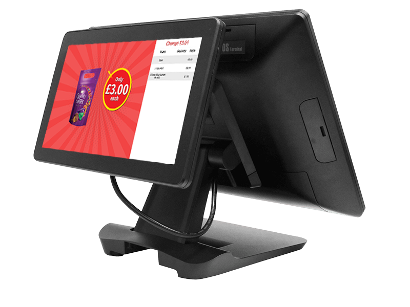 In-store advertising screen